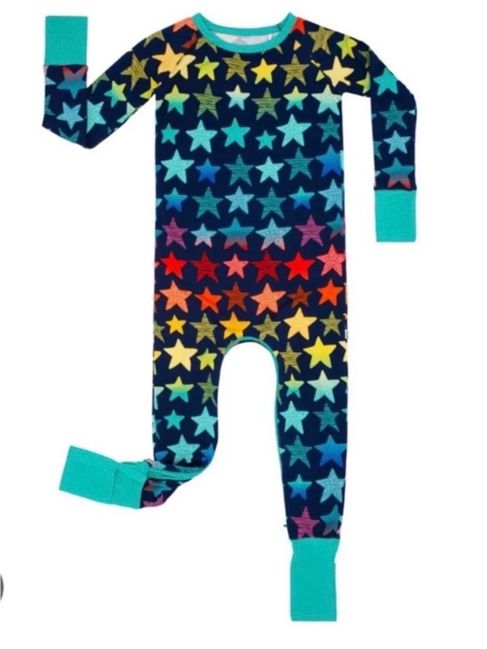 NWT Little Sleepies Shades of Stars Crescent Zippy